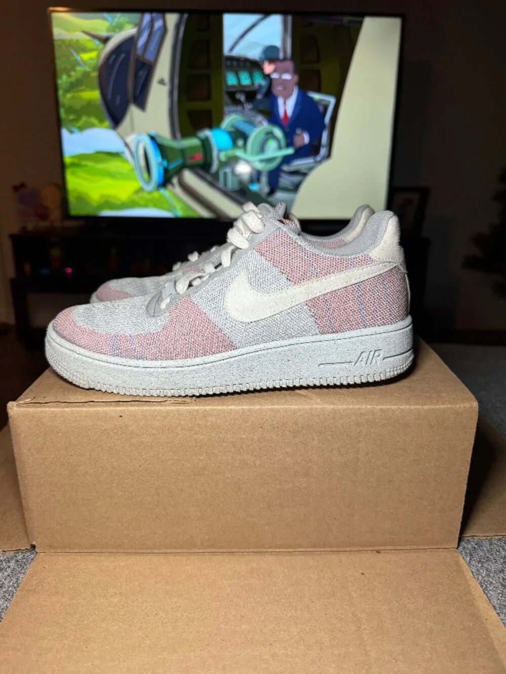 Knitted Air Force 1s